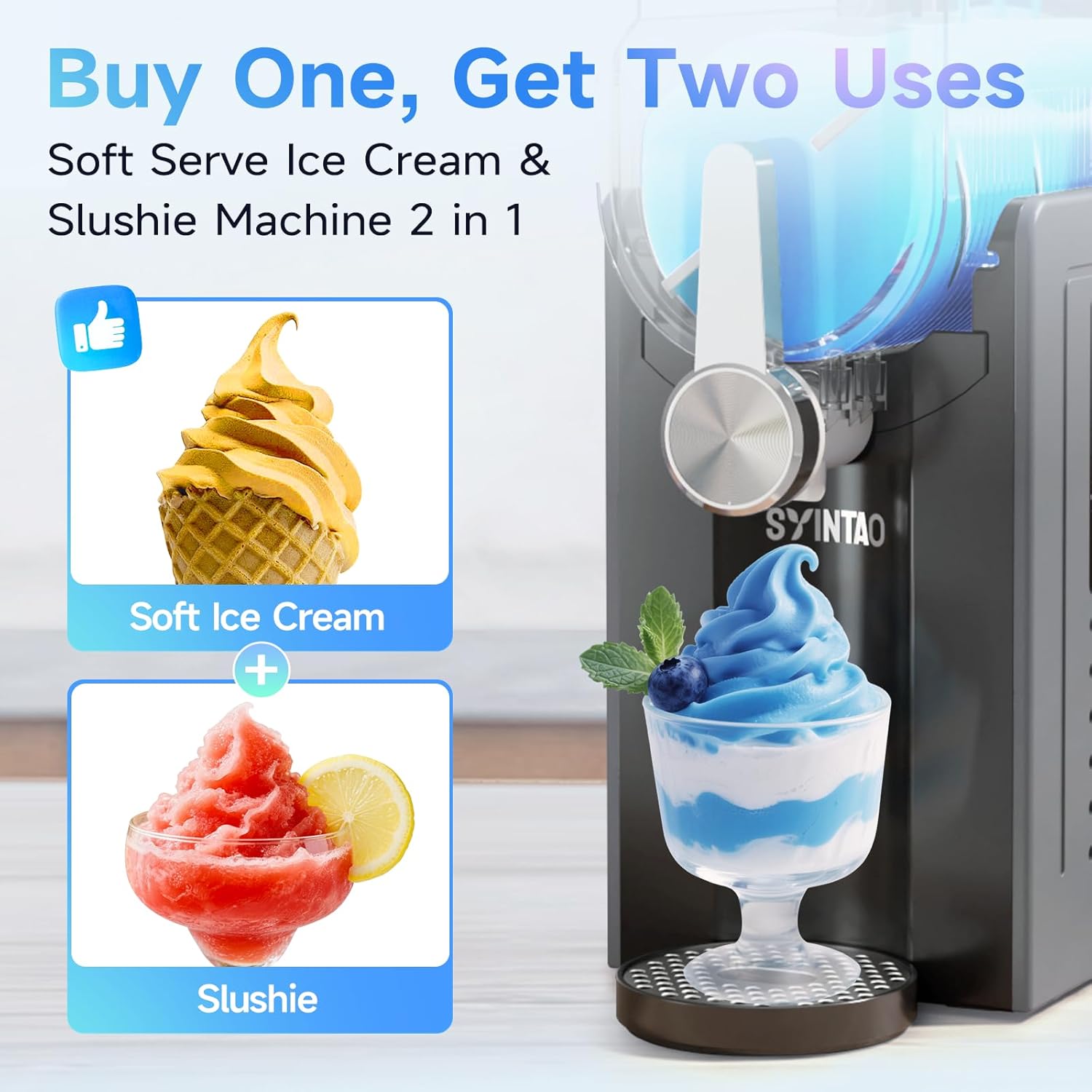 SYINTAO Ice Cream Machine